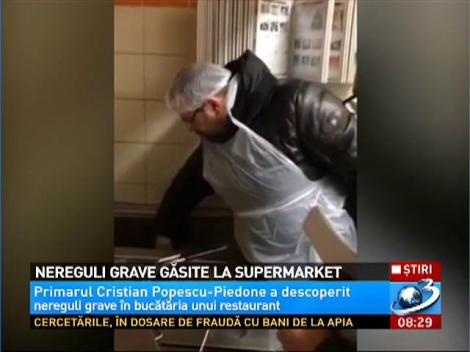 Nereguli grave găsite la un supermarket din Capitala