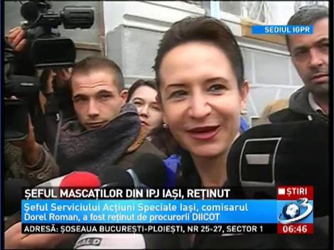 Şeful mascaţilor din IPJ Iaşi, reţinut