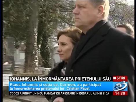 Preşedintele Klaus Iohannis a participat la &icirc;nmorm&acirc;ntarea prietenului său