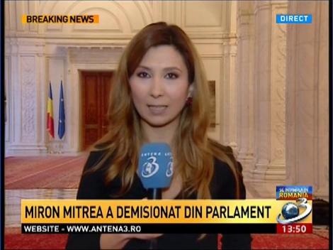 Miron Mitrea a demisionat din parlament