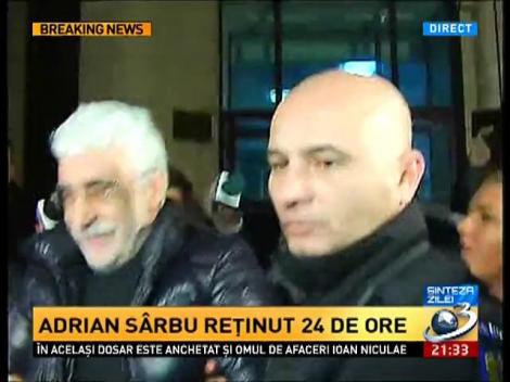 Adrian Sârbu, reţinut 24 de ore: Totul e o fabricaţie. Acuzaţiile sunt ridicole