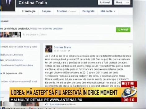 “Elena Udrea, PROTEJATA unui sistem putred, strigă acum CORUPŢIE. De ce nu a verificat Udrea caietele de sarcini, când era la putere?!”