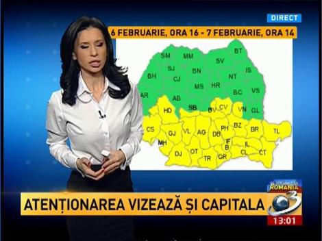 COD GALBEN de ninsori şi viscol