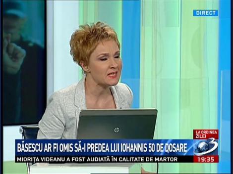 La Ordinea Zilei: Băsescu ar fi omis să-i predea lui Iohannis 50 de dosare