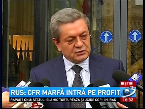 Ioan Rus: CFR Marfă intră pe profit