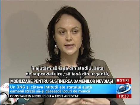 Mobilizare pentru susţinerea oamenilor nevoiaşi