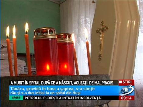 A murit la spital după ce a născut. Acuzaţii de malpraxis