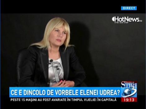 Dincolo de știri: Ce e dincolo de cuvintele Elenei Udrea?