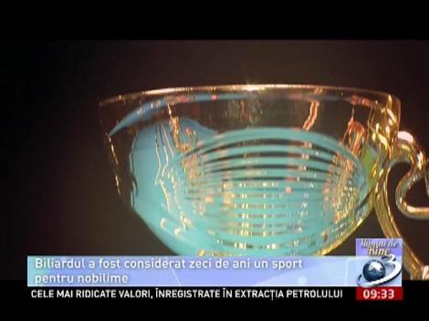 NUMAI DE BINE. Biliardul, sportul minţilor antrenate