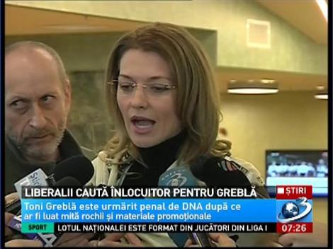 Liberalii caută înlocuitor pentru Toni Greblă