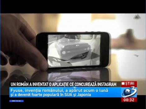 Un român a inventat o aplicaţie ce concurează cu Instagram