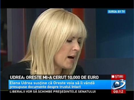 Udrea: Oreste mi-a cerut 10.000 de euro. Vezi ce spune Oreste