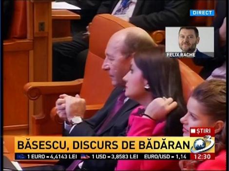 Băsescu, discurs de bădăran. Ce spune Felix Rache