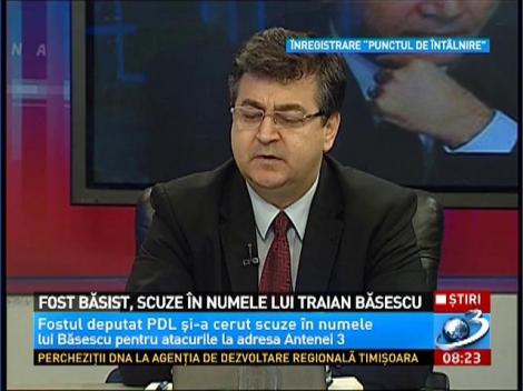 Fost băsist, scuze &icirc;n numele lui Traian Băsescu