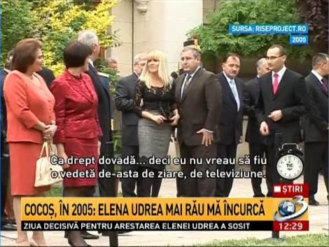 Cocoş, &icirc;n 2005: Elena Udrea mai rău mă &icirc;ncurcă