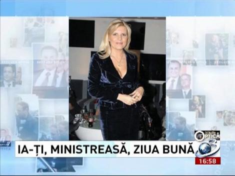 Deziluzia optică: Ia-ţi, ministreasă, ziua bună