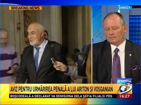 Alexandreu Frătean: Votarea neîncepererii urmării penale la Vosganian a fost o condiţie a păstrării USL pusă de liberali