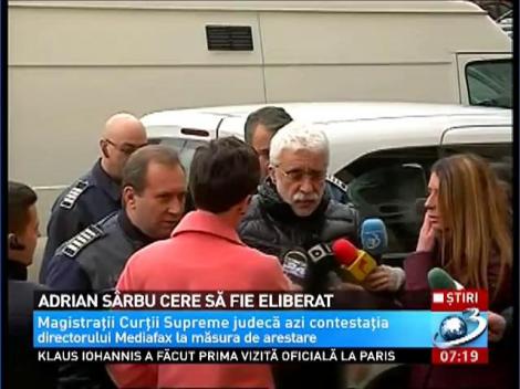 Adrian Sârbu cere să fie eliberat