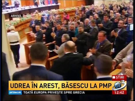 Traian Băsescu şi-a luat &icirc;n primire biroul de la PMP