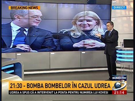 Subiectiv: Udrea s-a văzut cu Boc &icirc;n mare secret