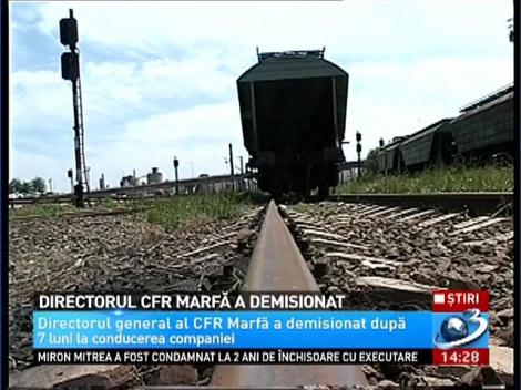 Directorul CFR Marfă a demisionat