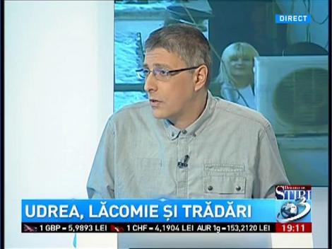 Dincolo de Ştiri: Val Vâlcu, despre cum o respinge Băsescu pe Udrea