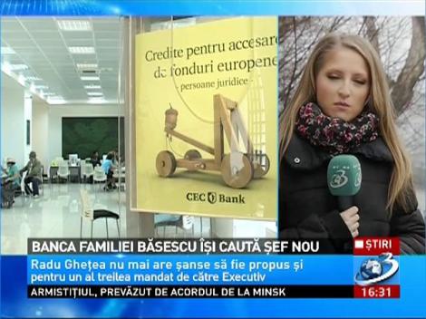 Banca familiei Băsescu îşi caută şef nou