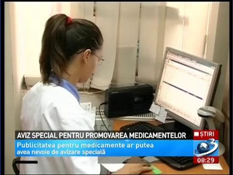 Aviz special pentru promovarea medicamentelor