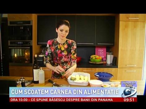 Numai de bine: Anca Lungu prepară un meniu vegetarian care să vă deschidă apetitul pentru săptămânile de post