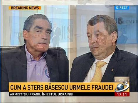 Secvenţial: Petre Roman explică schema făcută de Băsescu &icirc;n cazul Flota