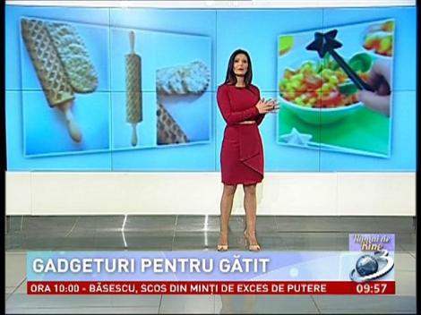 Numai de bine: Ela Crăciun &icirc;ţi arată c&acirc;teva gadgeturi amuzante pentru gătit