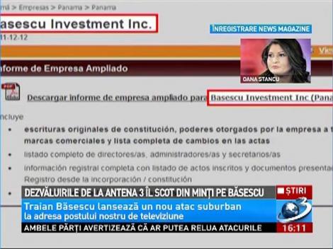 Dezvăluirile de la Antena 3 &icirc;l scot din minţi pe Băsescu