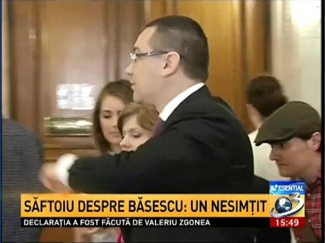 Adriana Săftoiu îl face nesimţit pe Băsescu