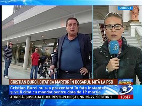 Cristian Burci citat ca martor &icirc;n dosarul Mită la PSD