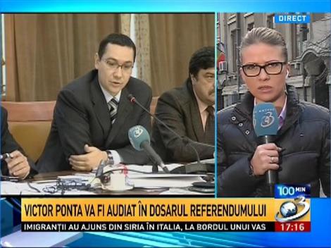 Victor Ponta va fi citat ca martor &icirc;n dosarul referendumului