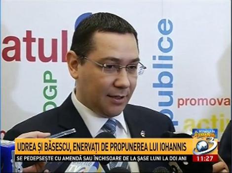 Victor Ponta: Eduard Hellvig este un om echilibrat care îşi face foarte bine datoria