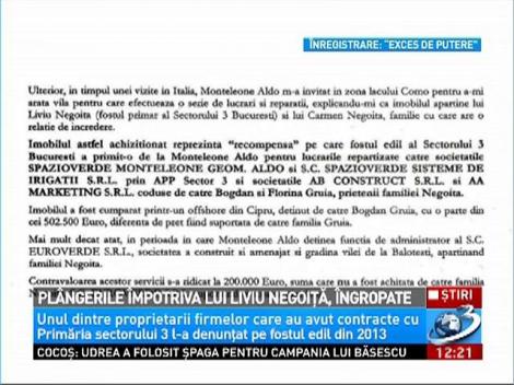 Pl&acirc;ngerile &icirc;mpotriva lui Liviu Negoiță, &icirc;ngropate