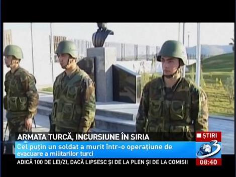 Armata turcă, incursiune &icirc;n Siria