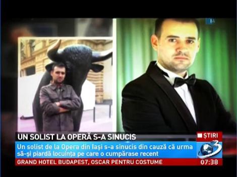 Doliu la Opera Naţională din Iaşi: Solistul Octavian Dumitru s-a sinucis