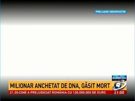 Subiectiv. Povestea milionarului român găsit mort în avion