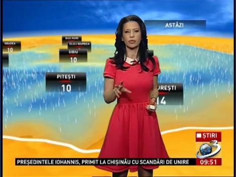 Cum va fi vremea &icirc;n următoarele zile