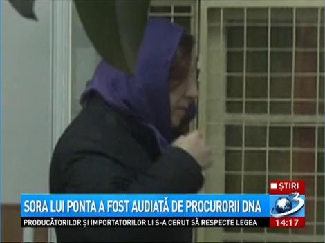 Sora lui Victor Ponta explică de a mers la DNA
