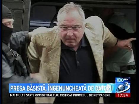 Presa băsistă, &icirc;ngenunchiată de datorii