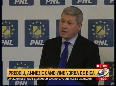 Predoiu are amnezie în ceea ce priveşte numirea lui Bica la ANRP