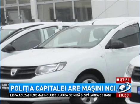 Poliţia Capitalei are maşini noi