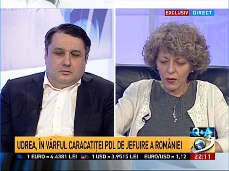 Adina Anghelescu, faţă în faţă cu avocatul Marius Striblea