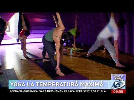 Numai de bine: Yoga la temperatură maximă