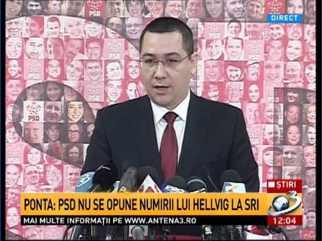 Ponta: Un partid nu trebuie să deţină toate funcţiile