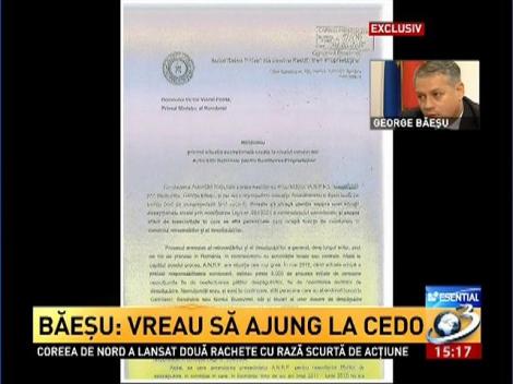 Băeşu: Vreau să ajung la CEDO