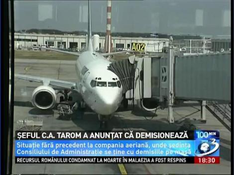 Situaţie fără precedent la Tarom. Membrii Consiliului de Administraţie sunt cu demisiile pe masă